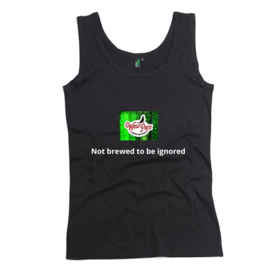 Wolf Pack Brewing Green Background - Mens Classic Singlet Thumbnail