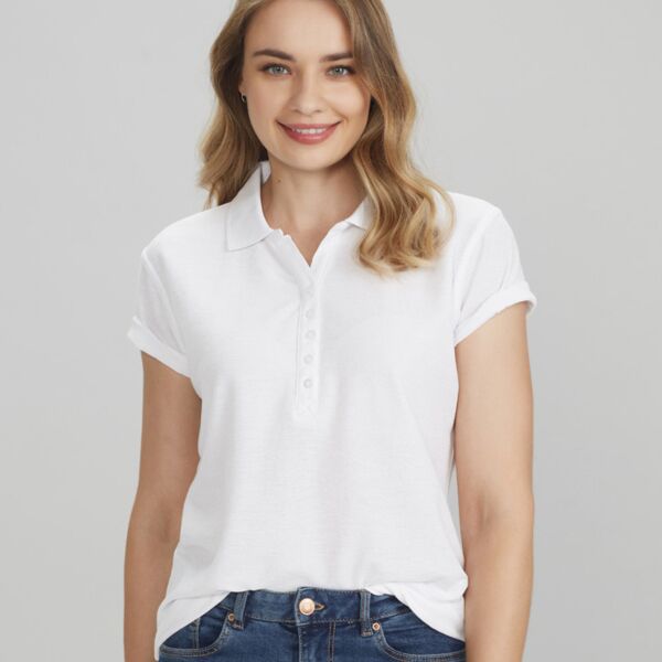 Biz Collection Ladies Crew Polo Thumbnail